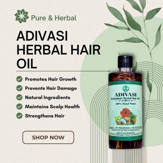 🔻Adivasi Herbal Hair Growth Oil For 2X Growth Hair Oil